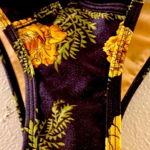Some days lovin , cute bathing suit bottoms fern flower print